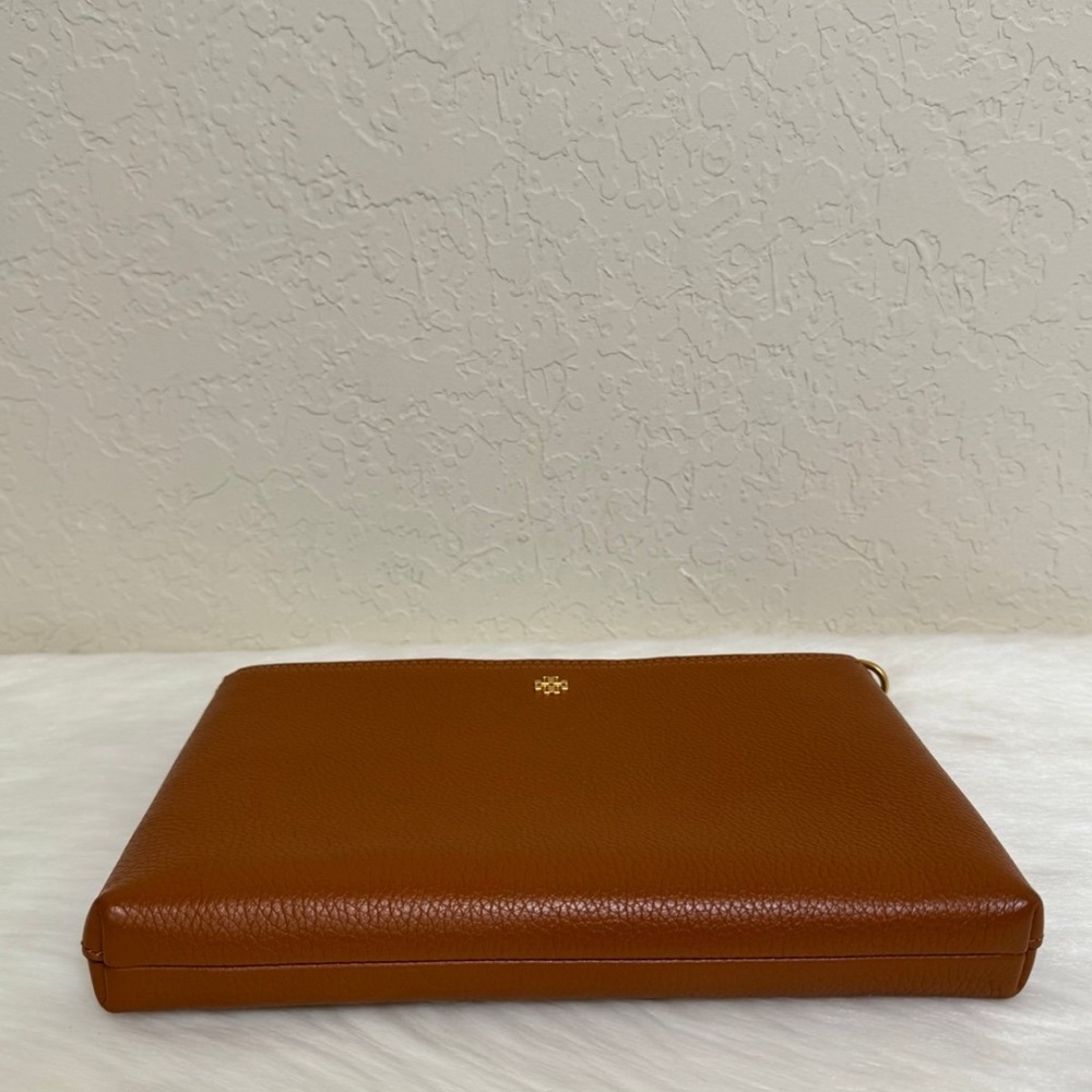 Tory Burch Tan Leather Crossbody Bag with Adjustable Strap - Picture 7 of 12
